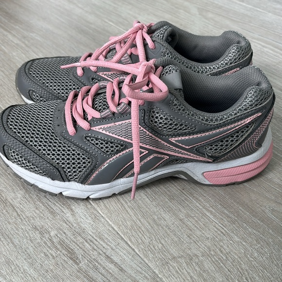 Reebok Woman Pheeham DMX Ride Running Sneakers Gray/Pink size 6.5 - Picture 5 of 9